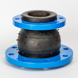 Flexible rubber joint