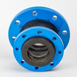 Reducing rubber joint